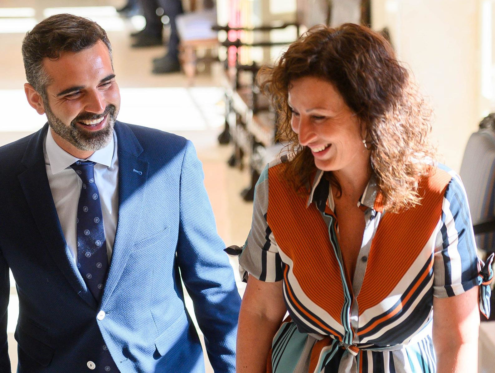 El consejero de Agricultura y la alcaldesa de Almería