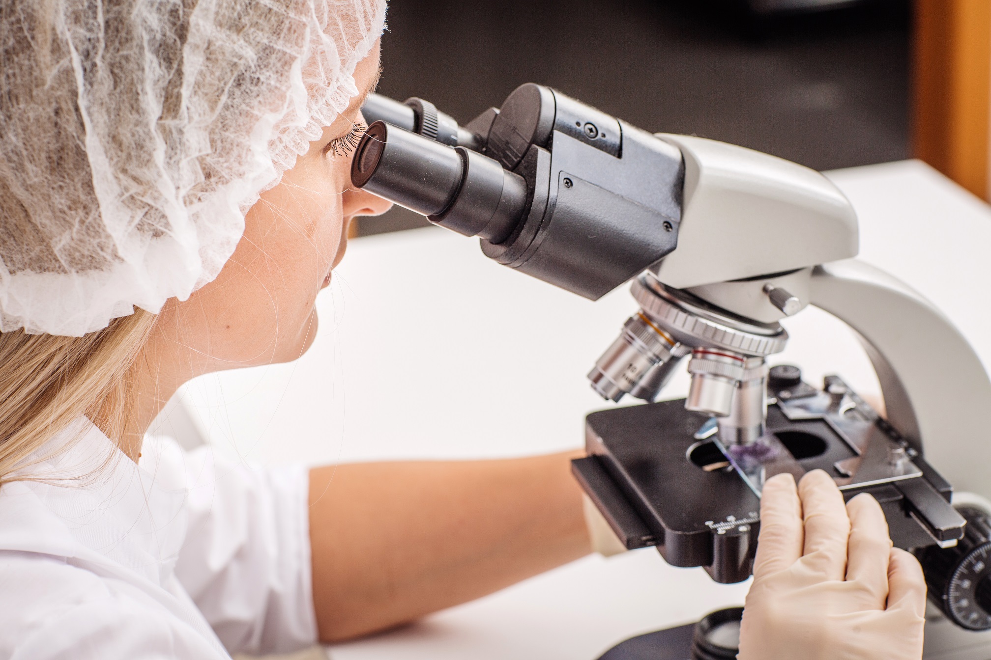 Trabajo en un laboratorio.