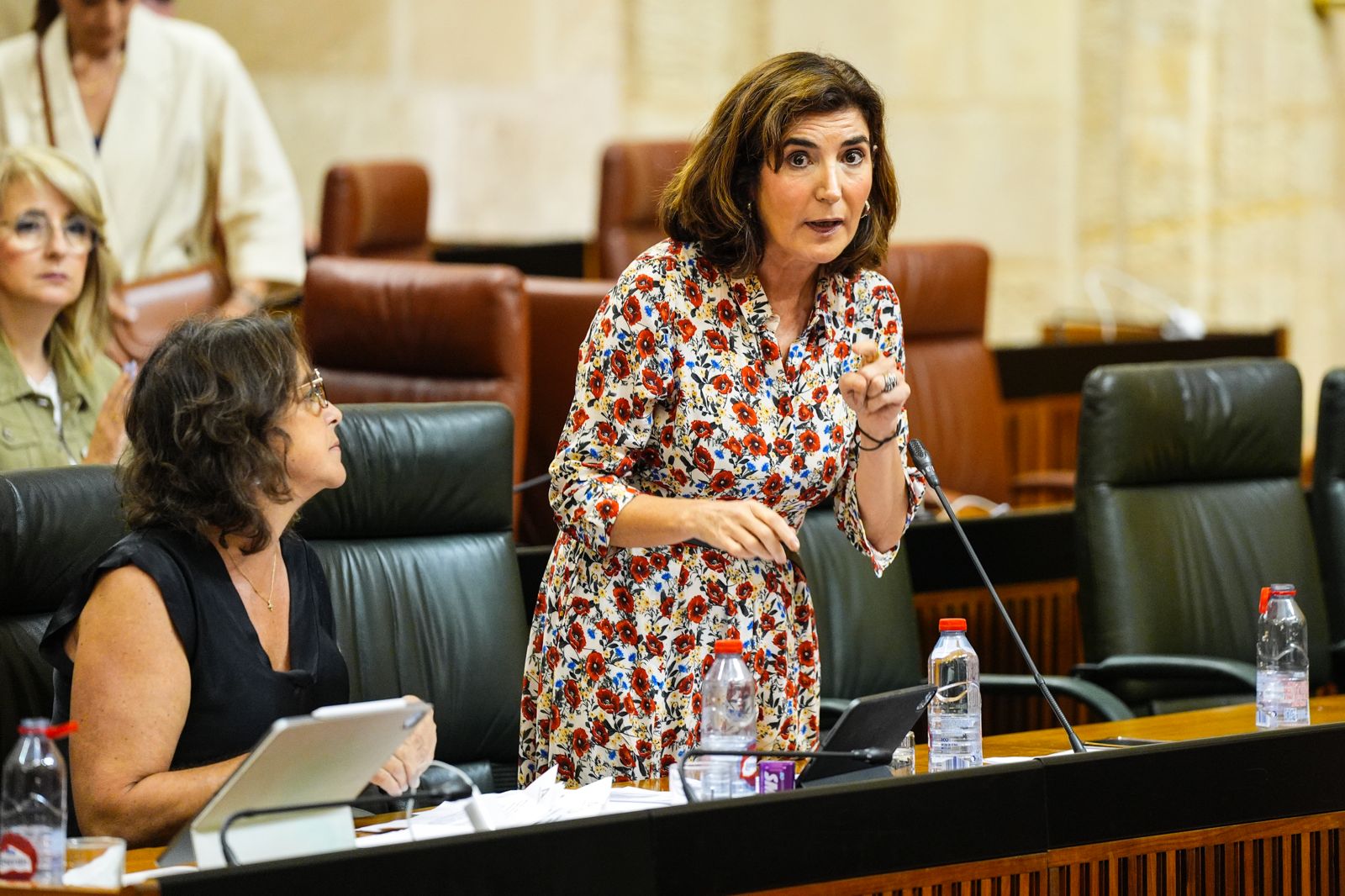 Rocío Blanco en el Parlamento