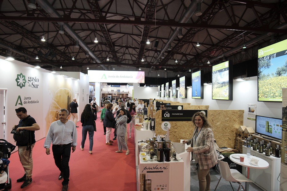 Imagen general de los stands en Salimat.