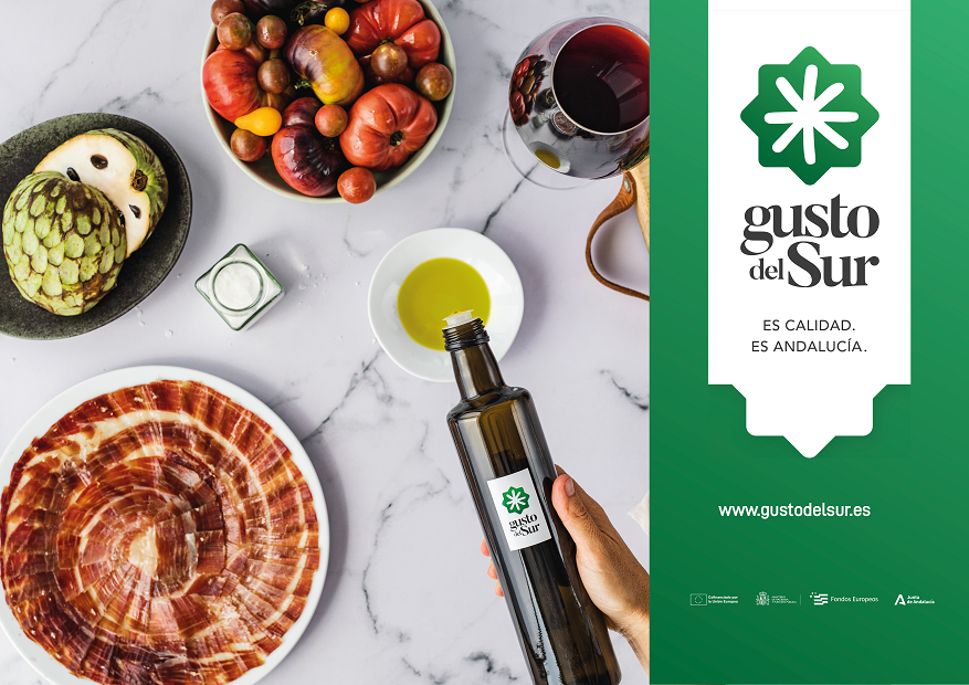 Productos de la marca de calidad agroalimentaria andaluza ‘Gusto del Sur’.