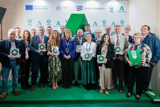 Cristina de Toro, con las empresas adheridas a la marca GdS