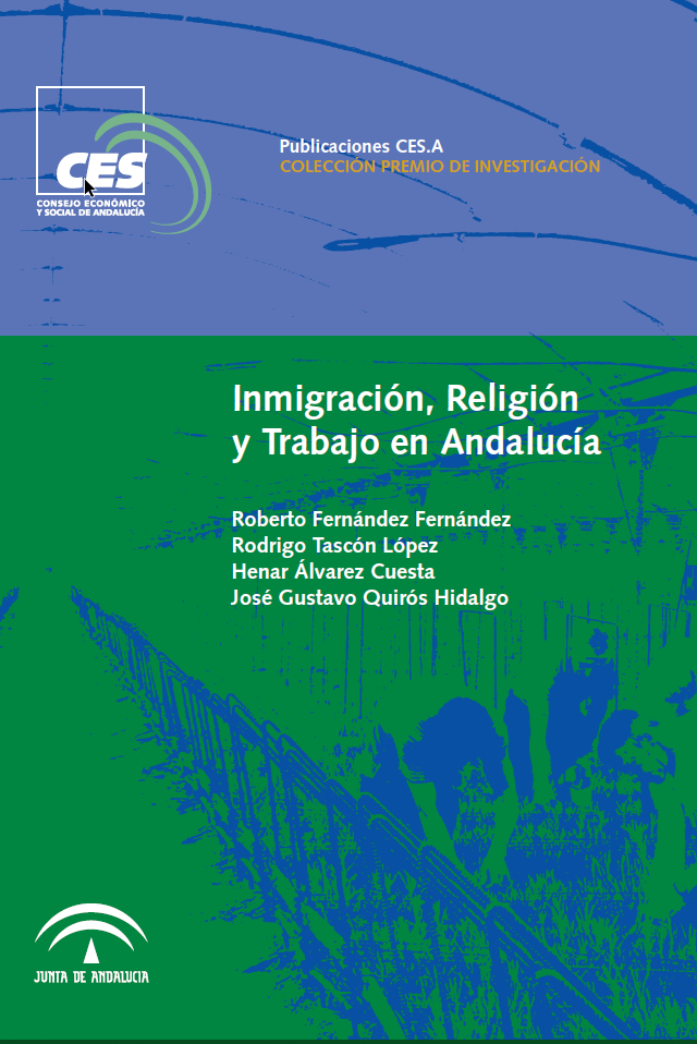 Portada Inmigración, religión y trabajo en Andalucía