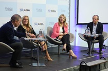 La consejera durante su participación en el Foro 'Tax Global Meeting'