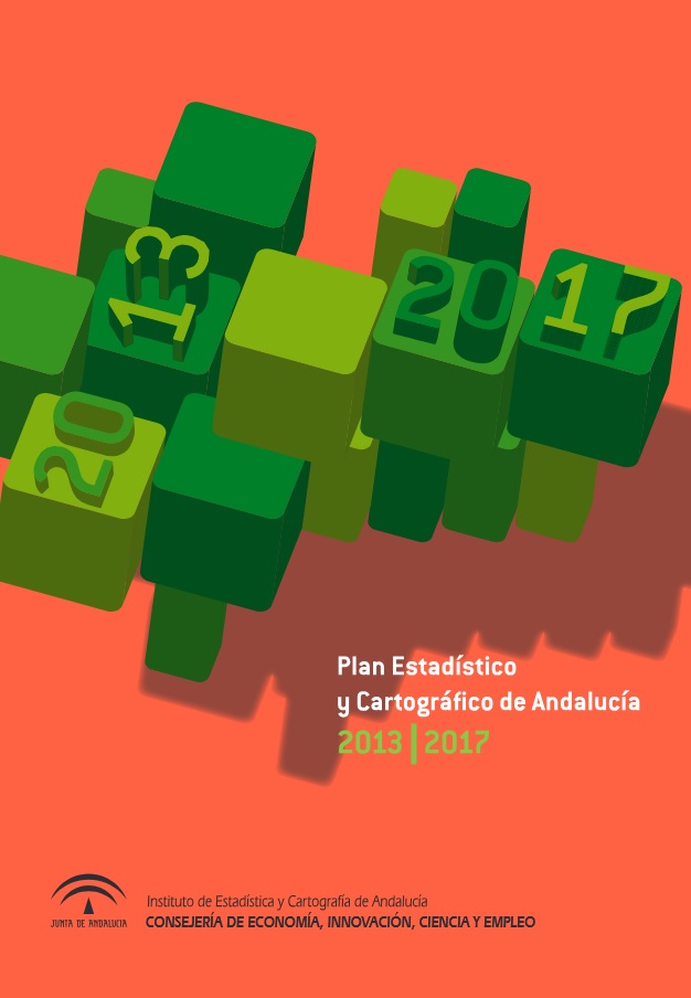 Imagen representativa de la publicación Ley 3/2013 del Plan Estadístico y Cartográfico de Andalucía 2013-2017