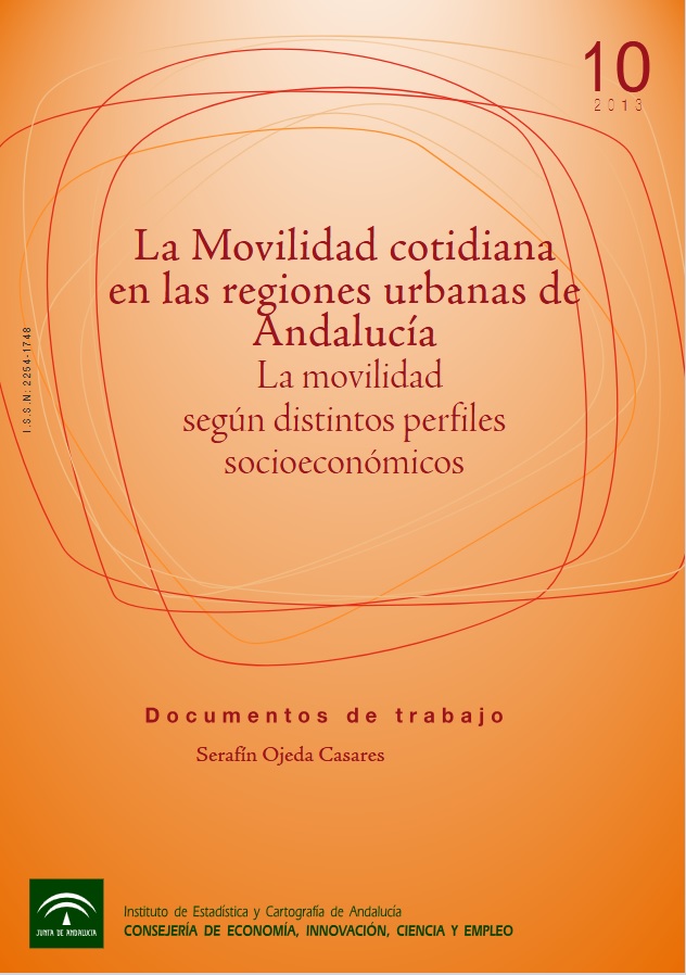 Imagen representativa de la publicación La movilidad cotidiana en las regiones urbanas en Andalucía_perfiles socioeconómicos_pdf
