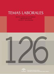 Portada Revista Temas Laborales nº 126/2014