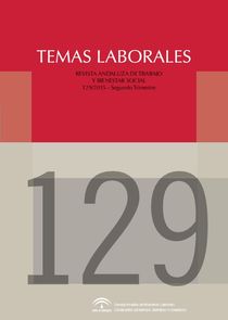 Portada Revista Temas Laborales nº 129/2015