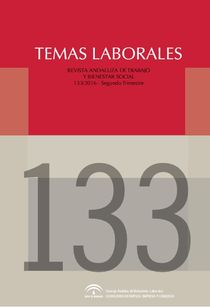 Portada Revista Temas Laborales nº 133/2016