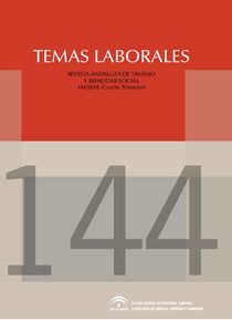Portada Revista Temas Laborales nº 144/2018