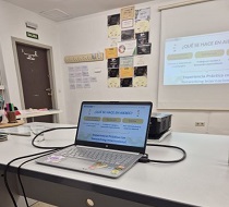 Visita del IAJ a la sede de AIESEC en Sevilla