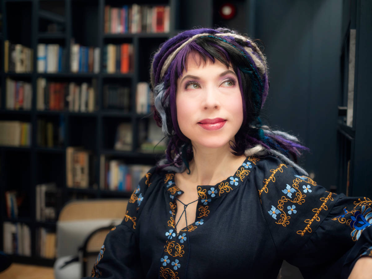 La escritora finlandesa Sofi Oksanen