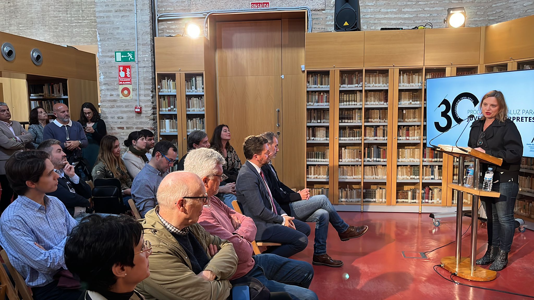 Acto de presentación del programa conformado por la Orquesta Joven de Andalucía (OJA) y el Joven Coro de Andalucía (JCA)