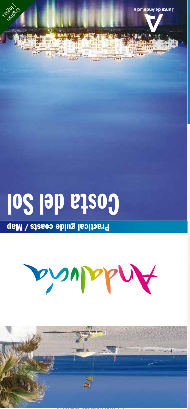 Fotografía de la primera página del folleto plegado