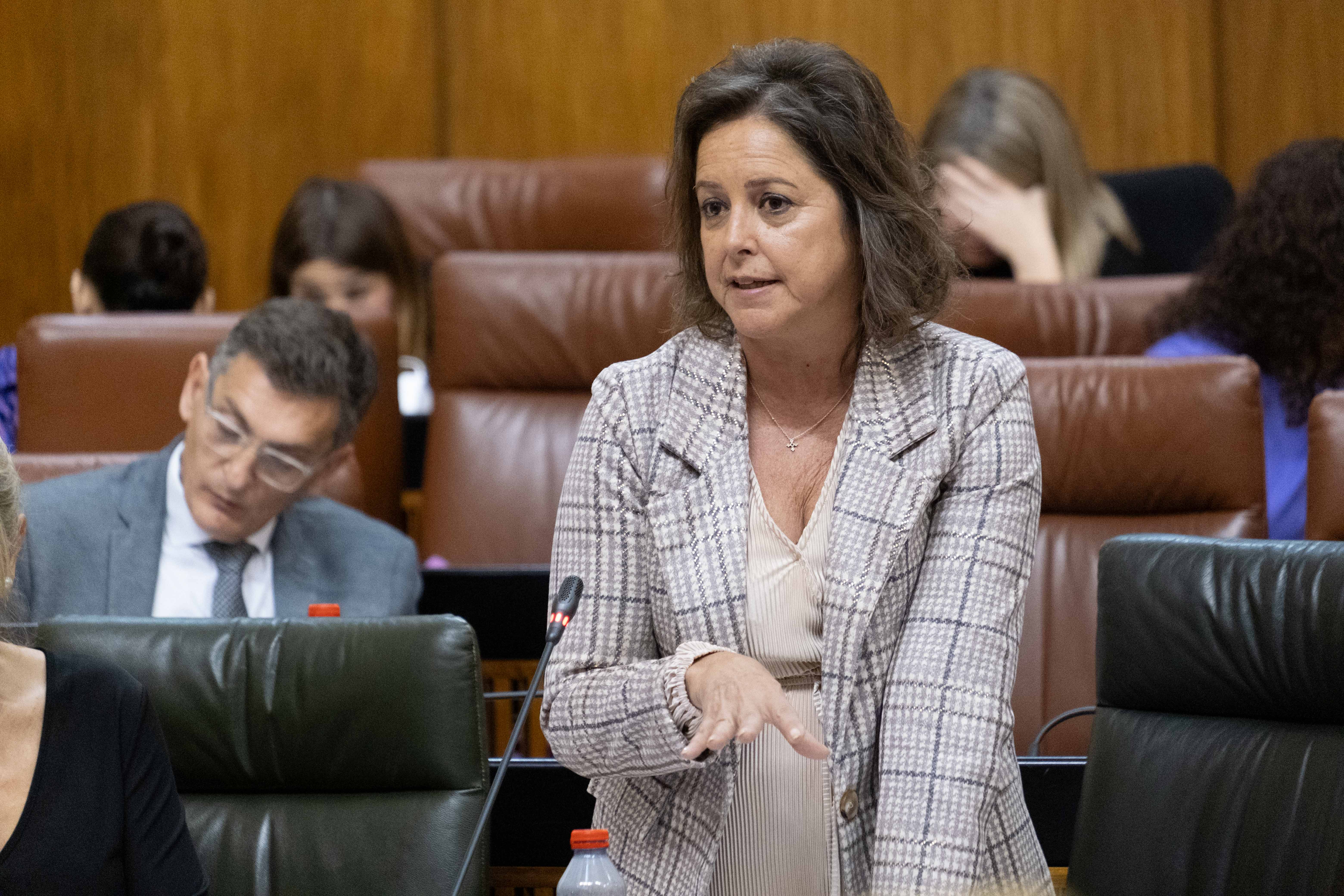 Catalina García, en sesión parlamentaria.