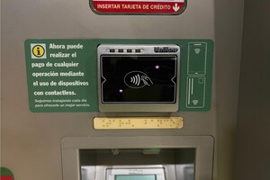 El usuario podrá hacer el pago con tarjeta bancaria.