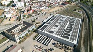 Parque solar fotovoltaico metro de Sevilla