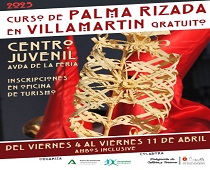 Los alumnos aprenderán a rizar palmas que luego servirán para adornar los balconesy la procesión del Domingo de Ramos