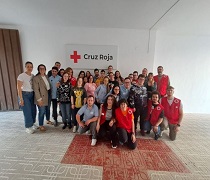Alumnos que han participado en la actividad formativa de ciberseguridad prganizada por el IAJ