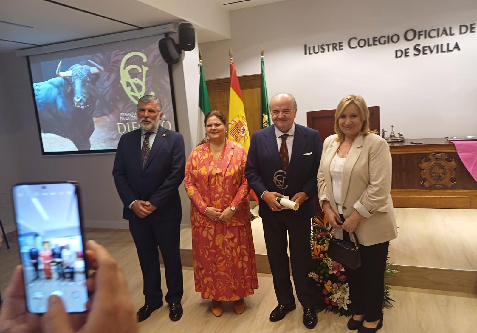 Entrega del galardón