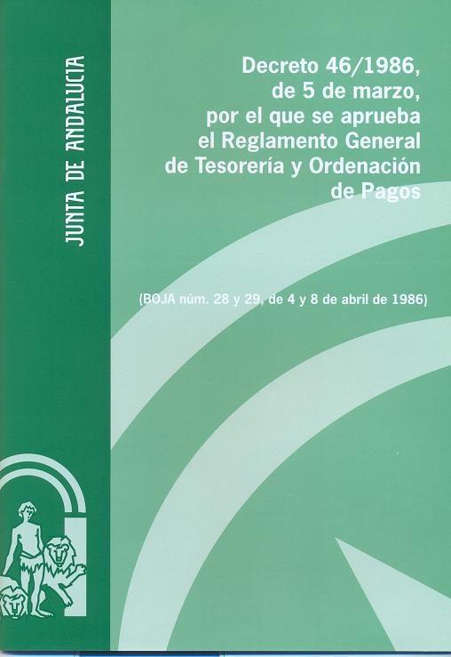 Reglamento de Tesorería y Ordenación de Pagos