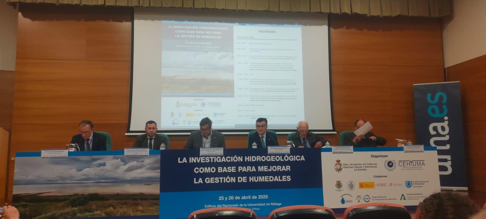 El director general de Espacios Naturales Protegidos, José Enrique Borrallo, en la inauguración de las jornadas.