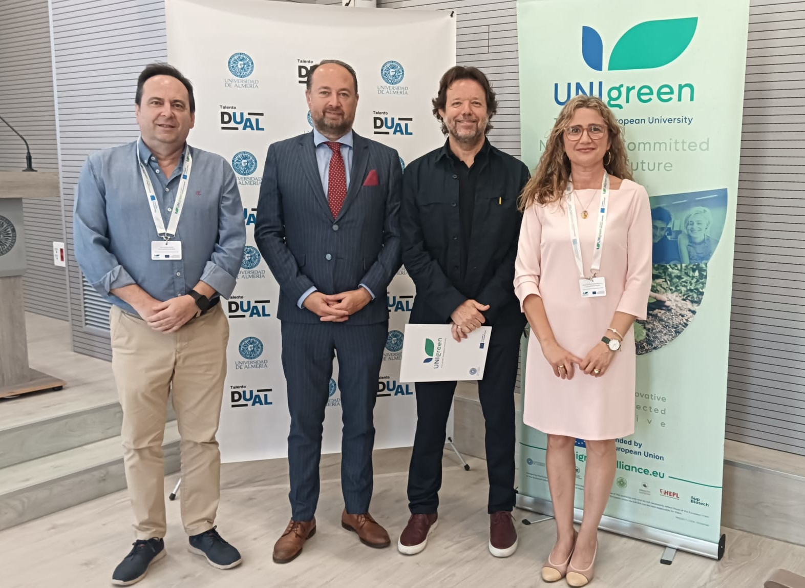 Ramón Herrera en la UAL