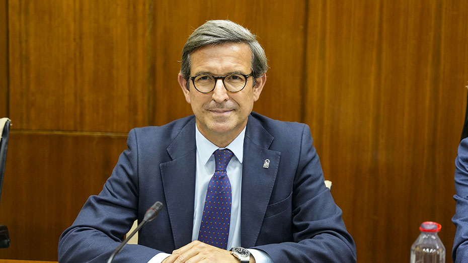 El consejero de Industria, Energía y Minas, Jorge Paradela, en Comisión del Parlamento.