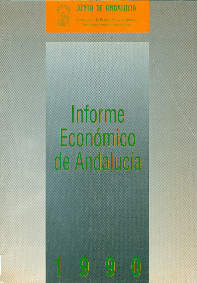 Informe económico de Andalucía: 1990