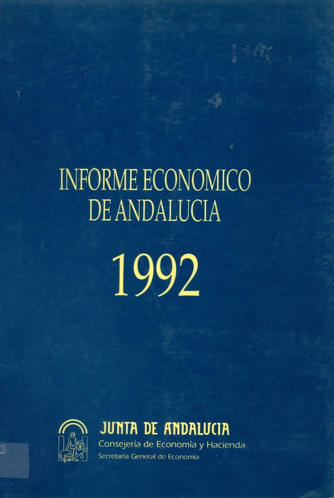 Informe económico de Andalucía: 1992