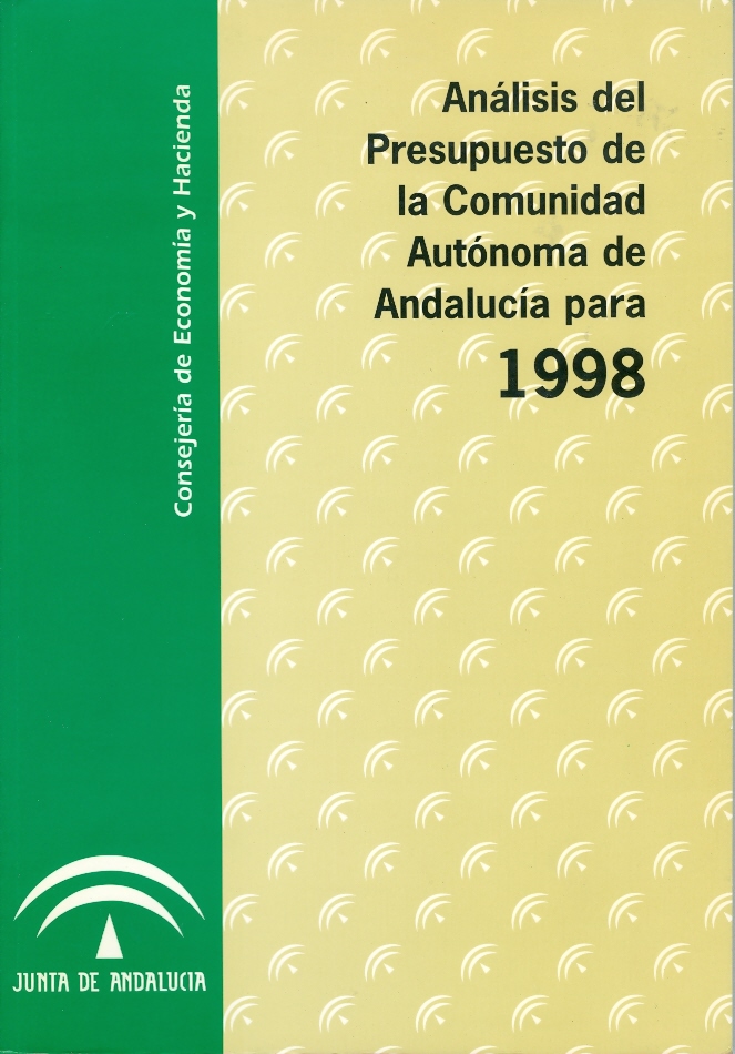 Análisis del Presupuesto de la Comunidad Autónoma de Andalucía para 1998
