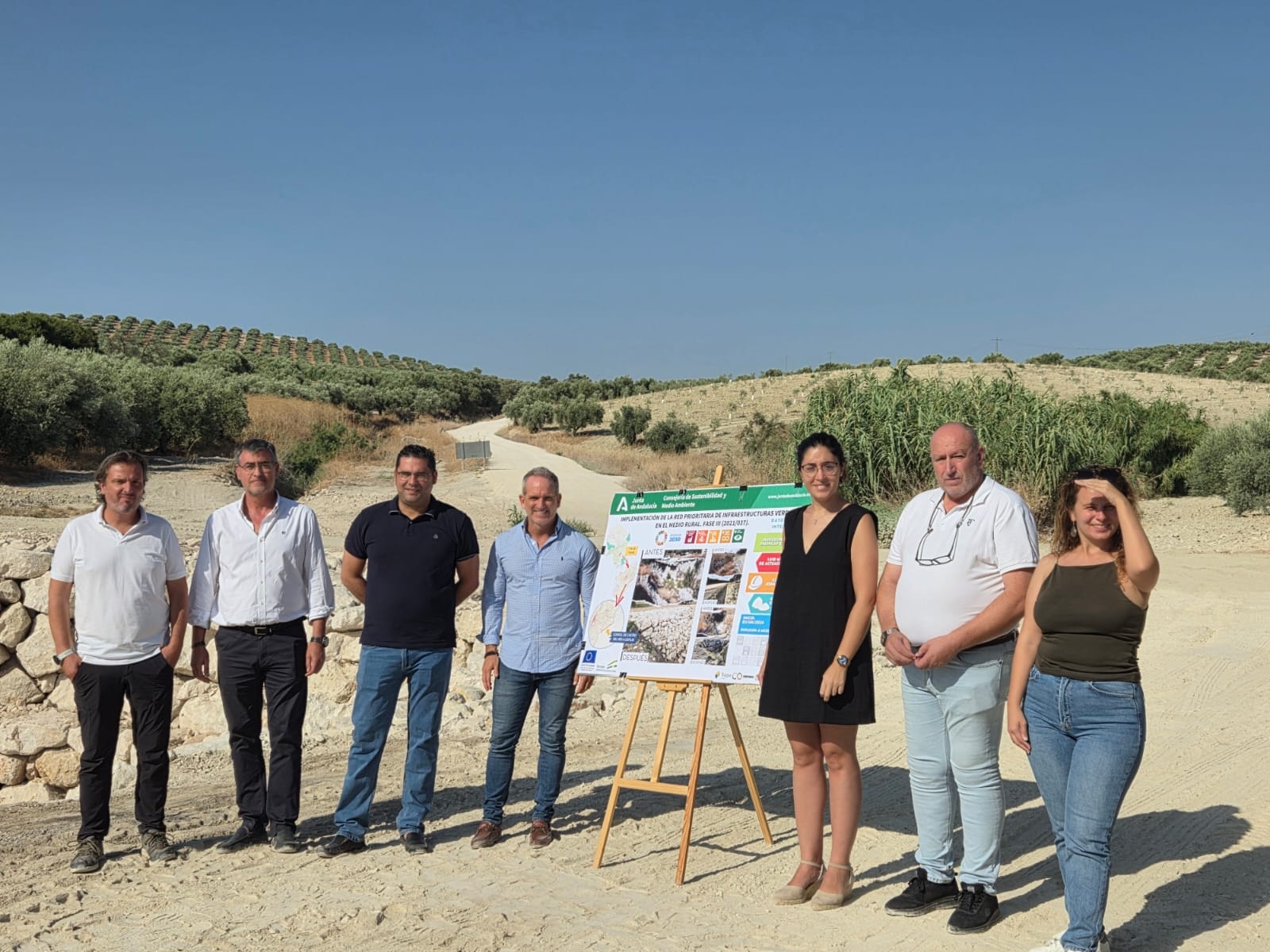 El delegado territorial de Sostenibilidad y Medio Ambiente en Córdoba, Rafael Martínez, ha presidido el acto de inauguración.