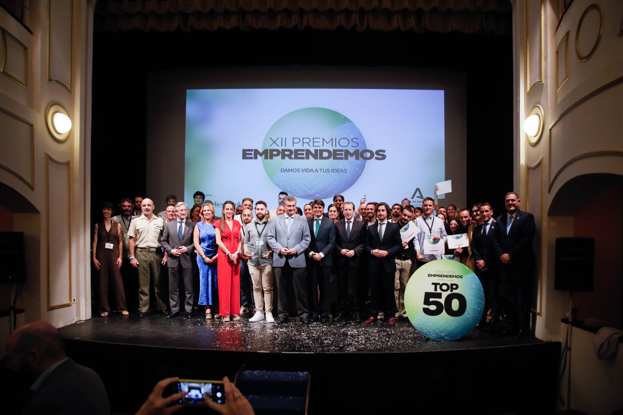 Ganadores de los Premios Top 50
