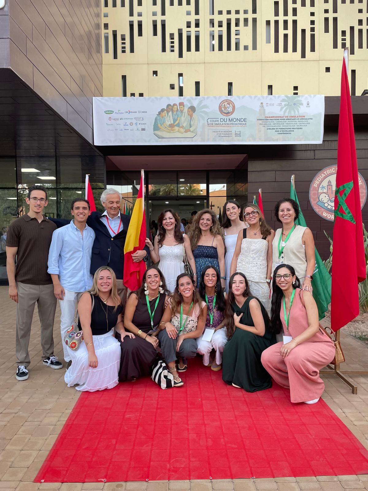 Salud muestra su modelo de simulación clínica en la Copa del Mundo de Simulación Pediátrica celebrada en Marrakech