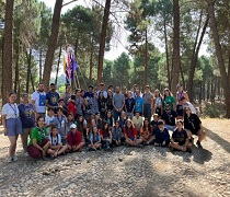 El IAJ ha visitado a los jóvenes que acampan en el ZAC 'El Robledal'