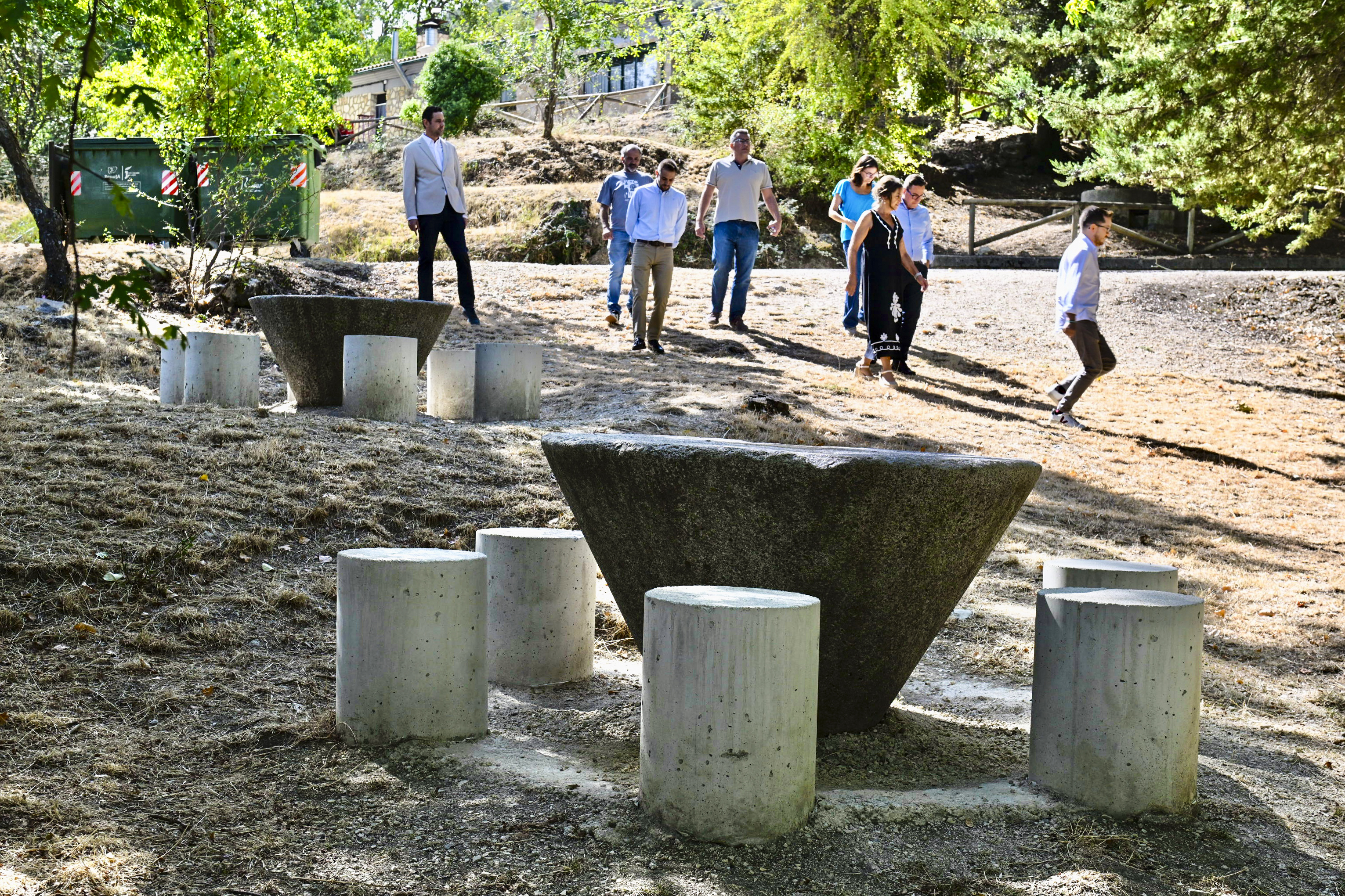 Catalina García ha comprobado las actuaciones realizadas en el Área Recreativa.