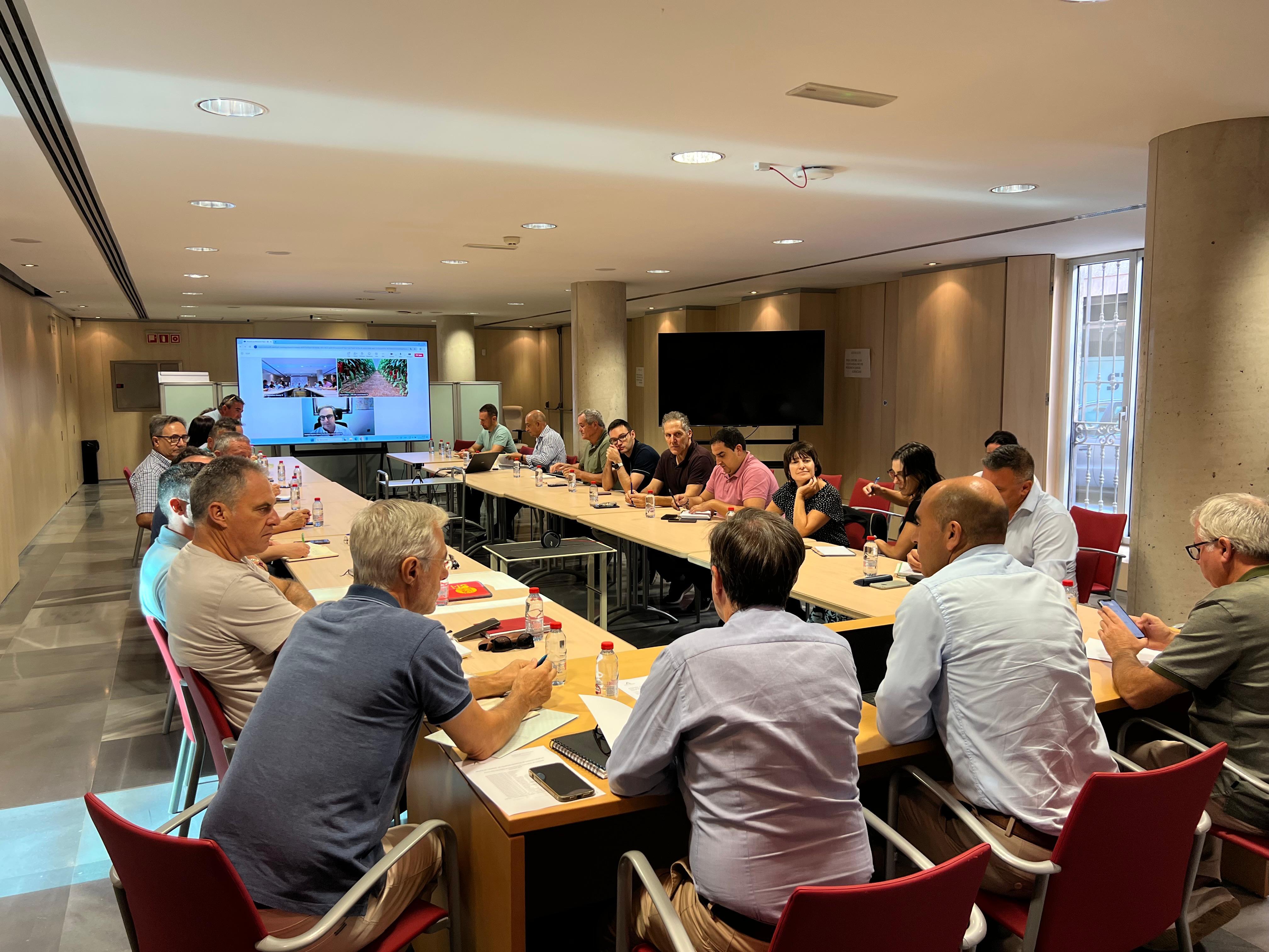 Mesa de Expertos en Sanidad Vegetal de Almería.