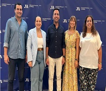 El director del IAJ, a la izquierda, ha participado en este evento celebrado en Málaga