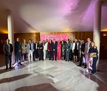Los premiados en el Teatro Montemar de Baeza