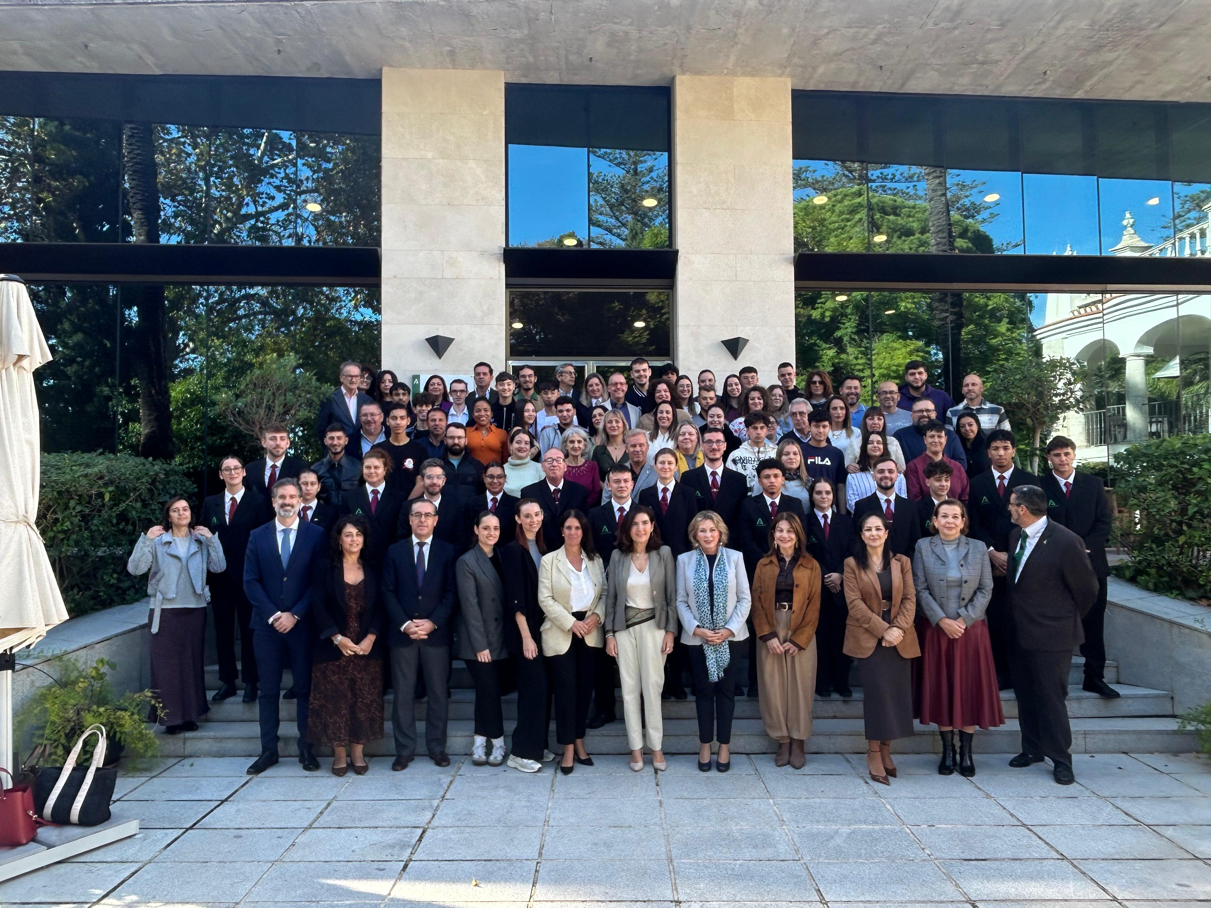 Inauguración oficial del curso de la Escuela de Hostelería de Málaga La Cónsula.