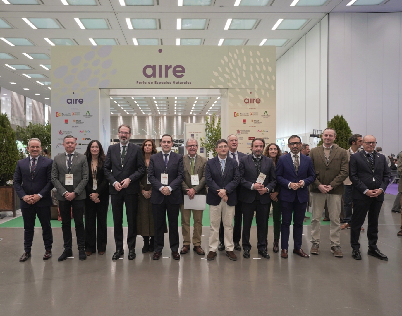 El viceconsejero de Sostenibilidad y Medio Ambiente de la Junta de Andalucía, Sergio Arjona, ha inaugurado este martes en Córdoba ‘Expo AIRE 2025'.