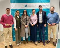 Responsables provinciales del IAJ junto al director general del Instituto Andaluz de la Juventud