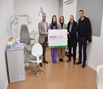 Instalaciones de la clínica del pie de la joven emprendedora Miranda Yeste