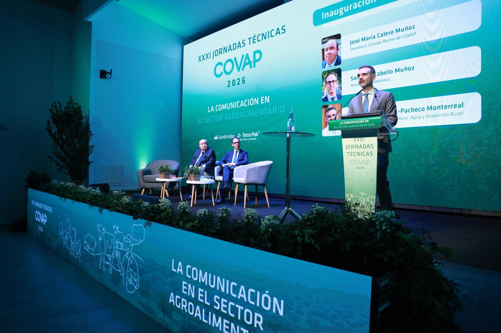 Fernández-Pacheco durante la inauguración de las jornadas