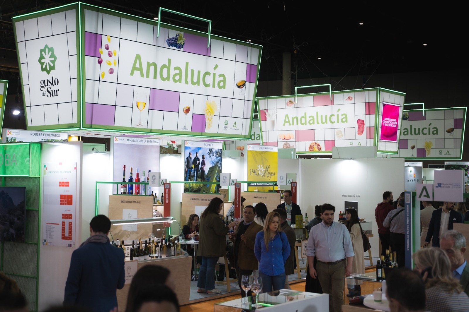 Imagen de archivo del stand de la Junta de Andalucía en Alimentaria 2024