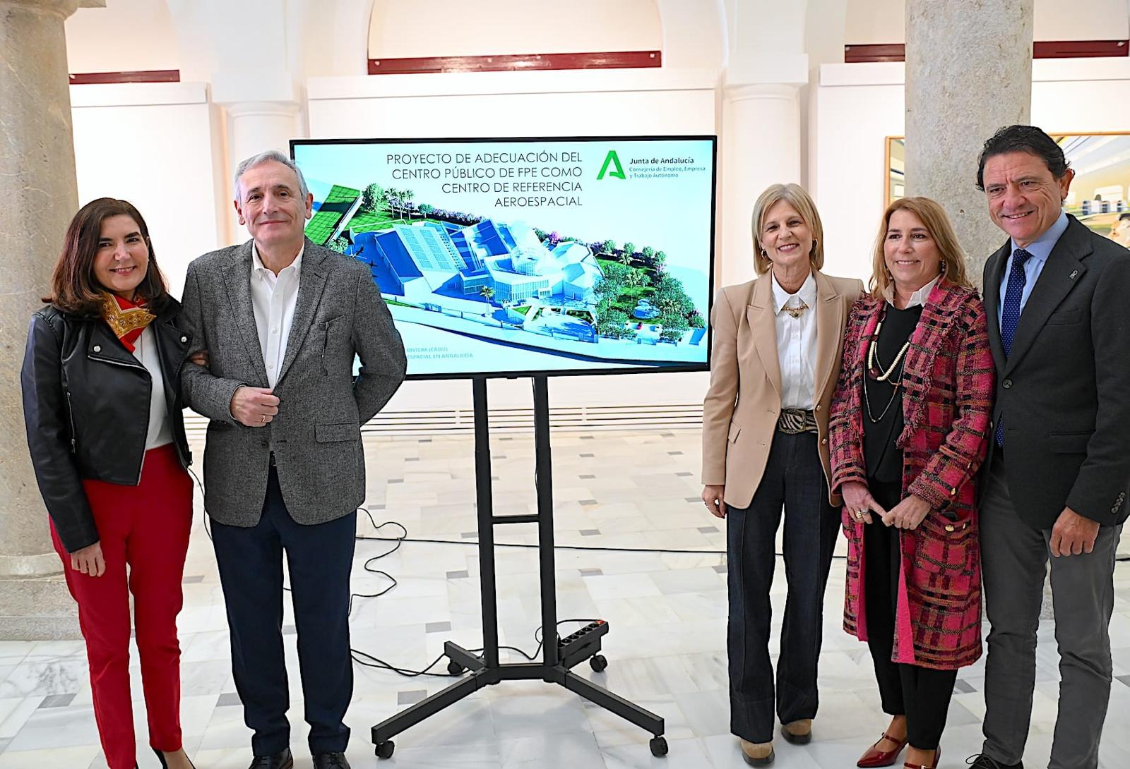 Rocío Blanco durante la presentación del proyecto.