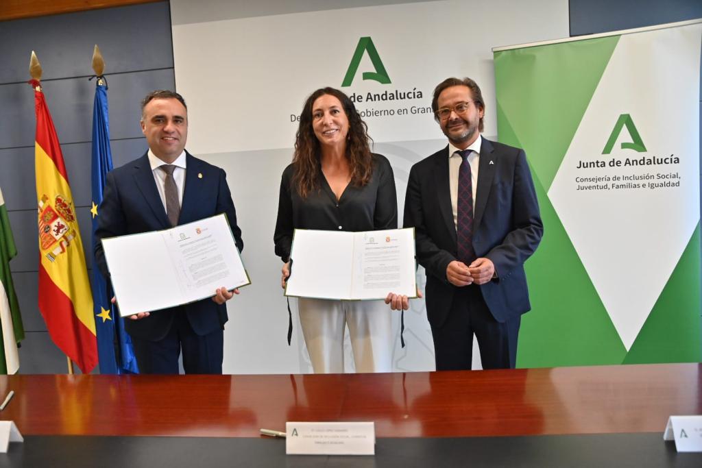 Firma convenio SAD Diputación de Granada