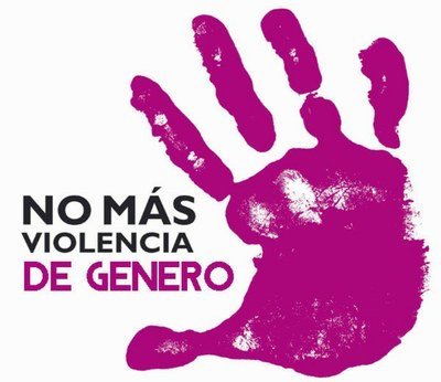 Cartel contra la violencia de género. 