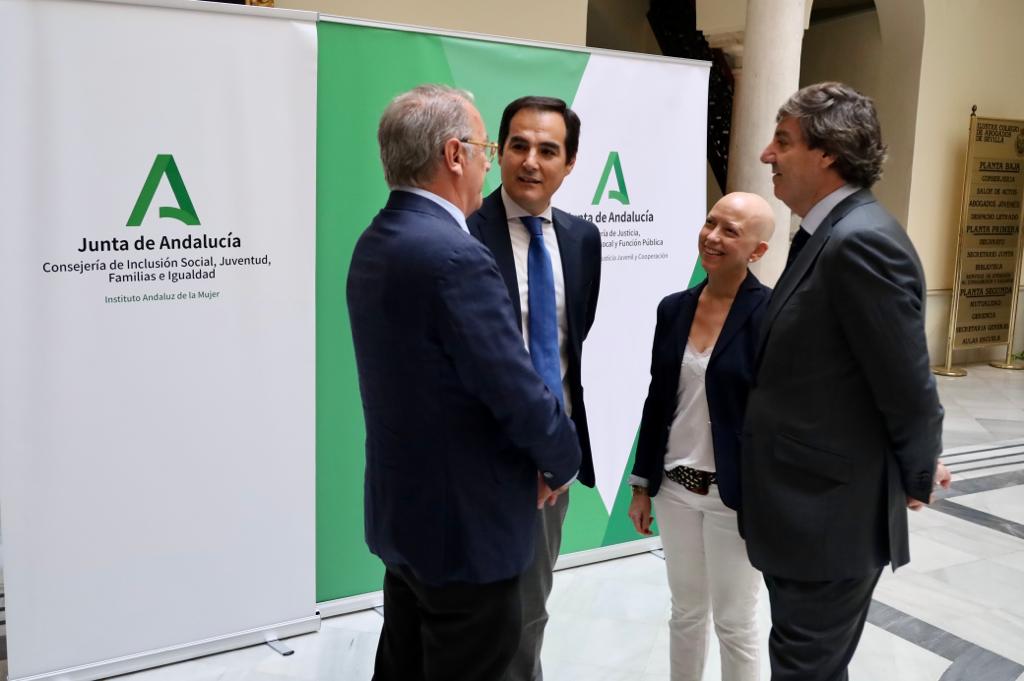 Rueda de prensa de Justicia e IAM. 