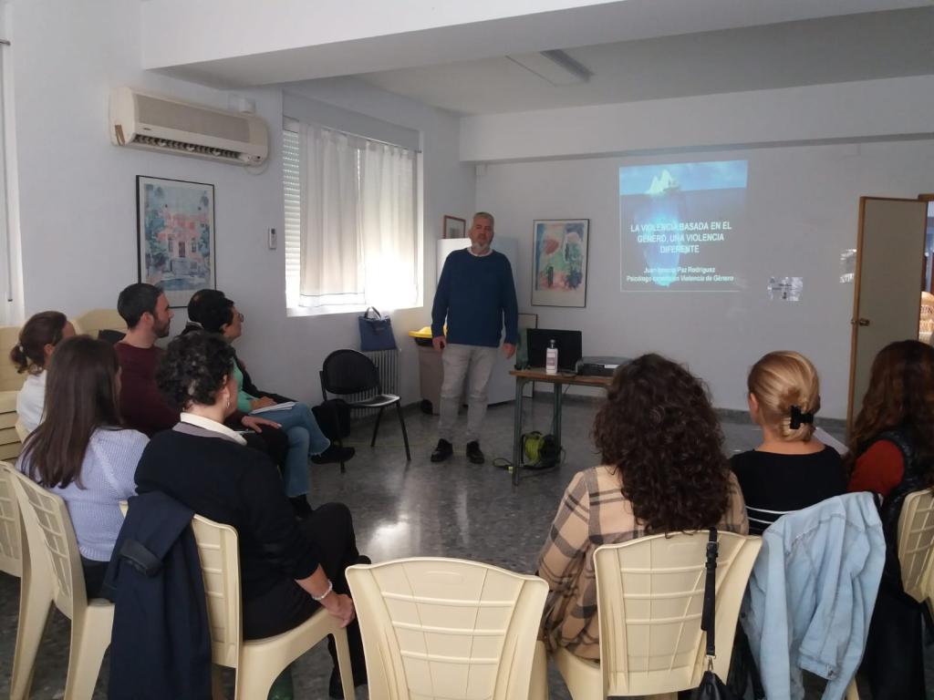Formación en la prisión de mujeres de Alcalá.